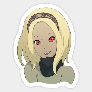 Gravity Rush - Kat Bust Sticker